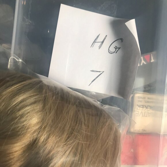 Long Blonde Synthetic Wig With Bangs By Envy Lightweight & Adjustable Cap - Picture 7 of 7